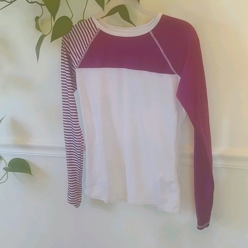 Roxy Striped Long Sleeved Rashguard